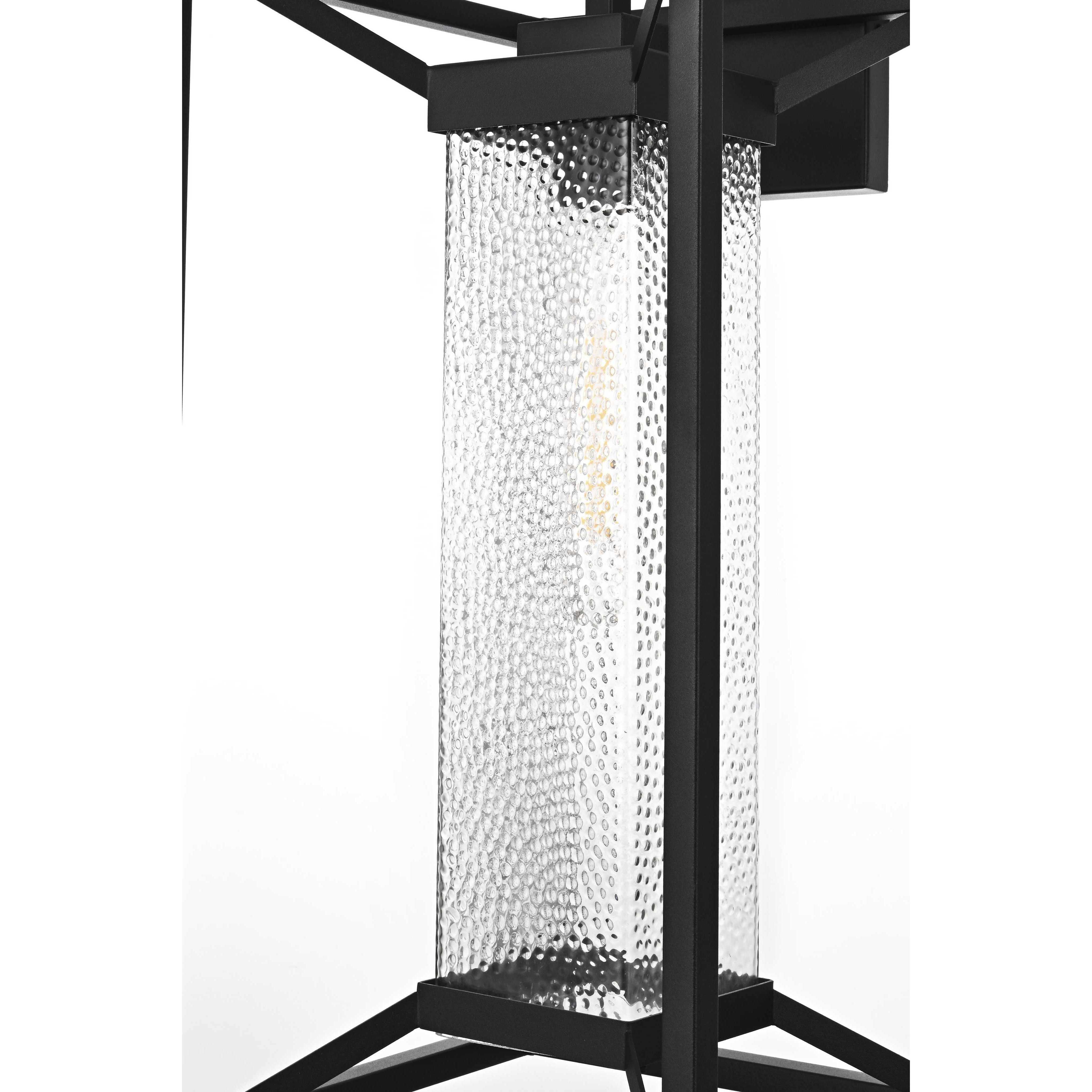 Willington 1 Light 25.5 inch Black Outdoor Wall Sconce