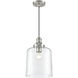 Khrisa 1 Light 10 inch Brushed Nickel Pendant Ceiling Light