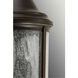 Ashmore 3 Light 21 inch Antique Bronze Outdoor Wall Lantern