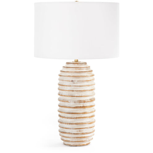 Carmel 26.5 inch 150.00 watt White Table Lamp Portable Light