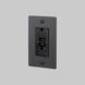 1G Duplex 125 Smoked Bronze Outlet, GFCI