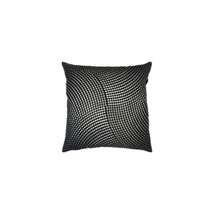 Midnight 18 X 18 inch Black/Metallic - Silver Pillow Kit