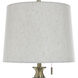 Rowan 63 inch 100 watt Soot Gold and Beige Floor Lamp Portable Light