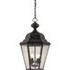 Cotswold 4 Light 13 inch Oil Rubbed Bronze Outdoor Pendant