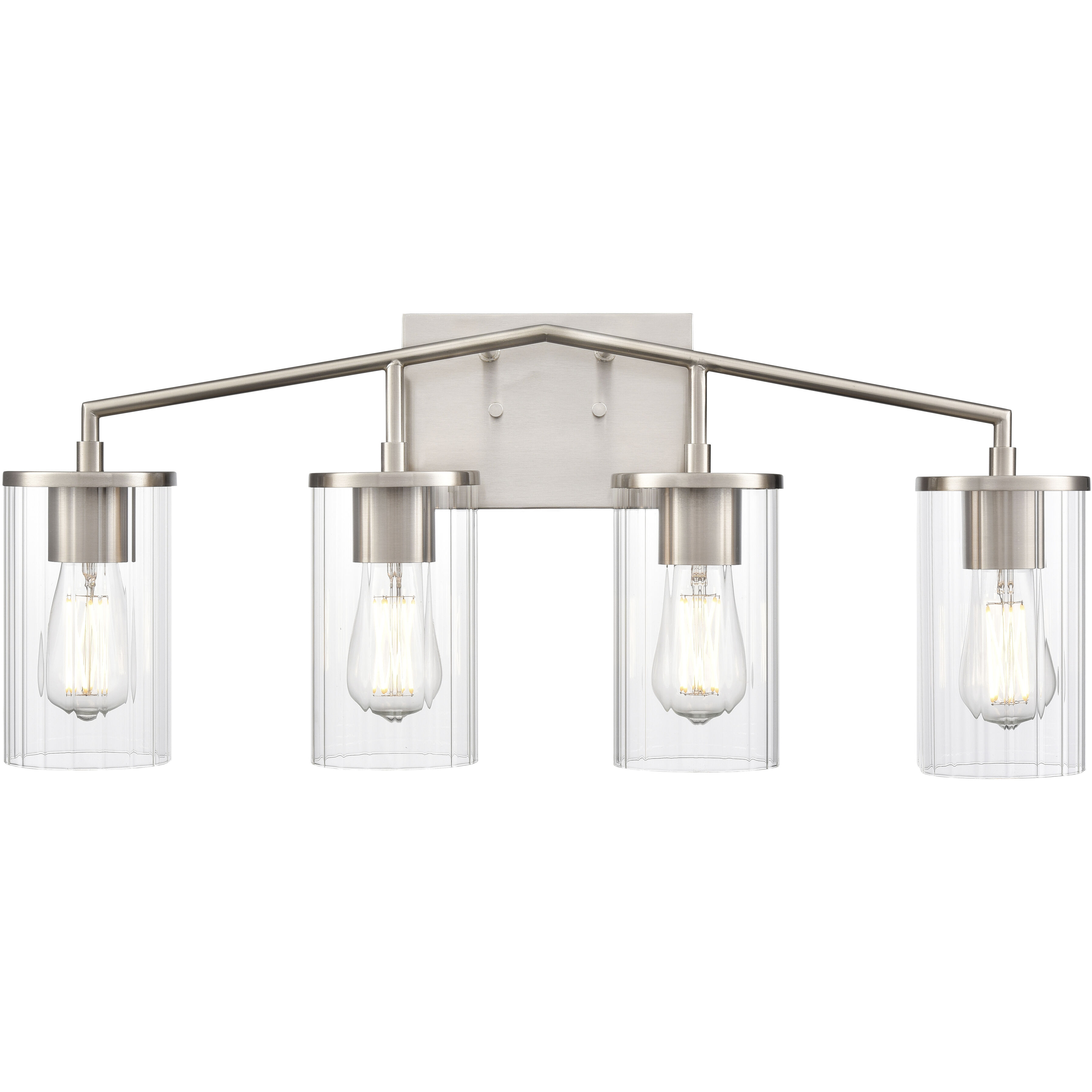 Beverlly 4 Light 28.00 inch Bathroom Vanity Light