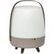 Lite Up Play 15.75 X 11.4 inch Earth Light Brown Taupe Portable Speaker Lamp in Earth Light Brown/Taupe, Kooduu