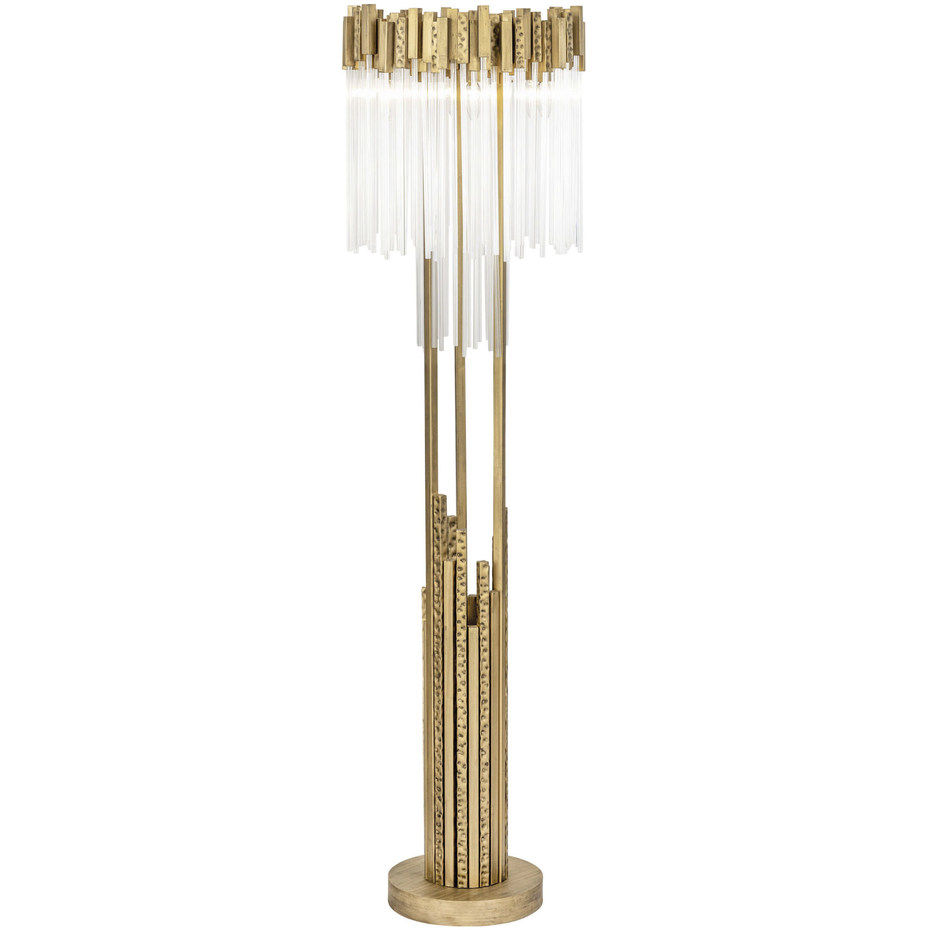 Matrix 68 inch 5 watt Havana Gold Floor Lamp Portable Light