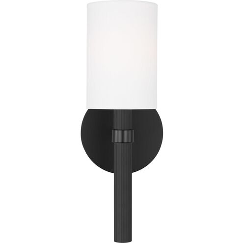 Drew & Jonathan Scott Manor 1 Light 6 inch Midnight Black Sconce Wall Light