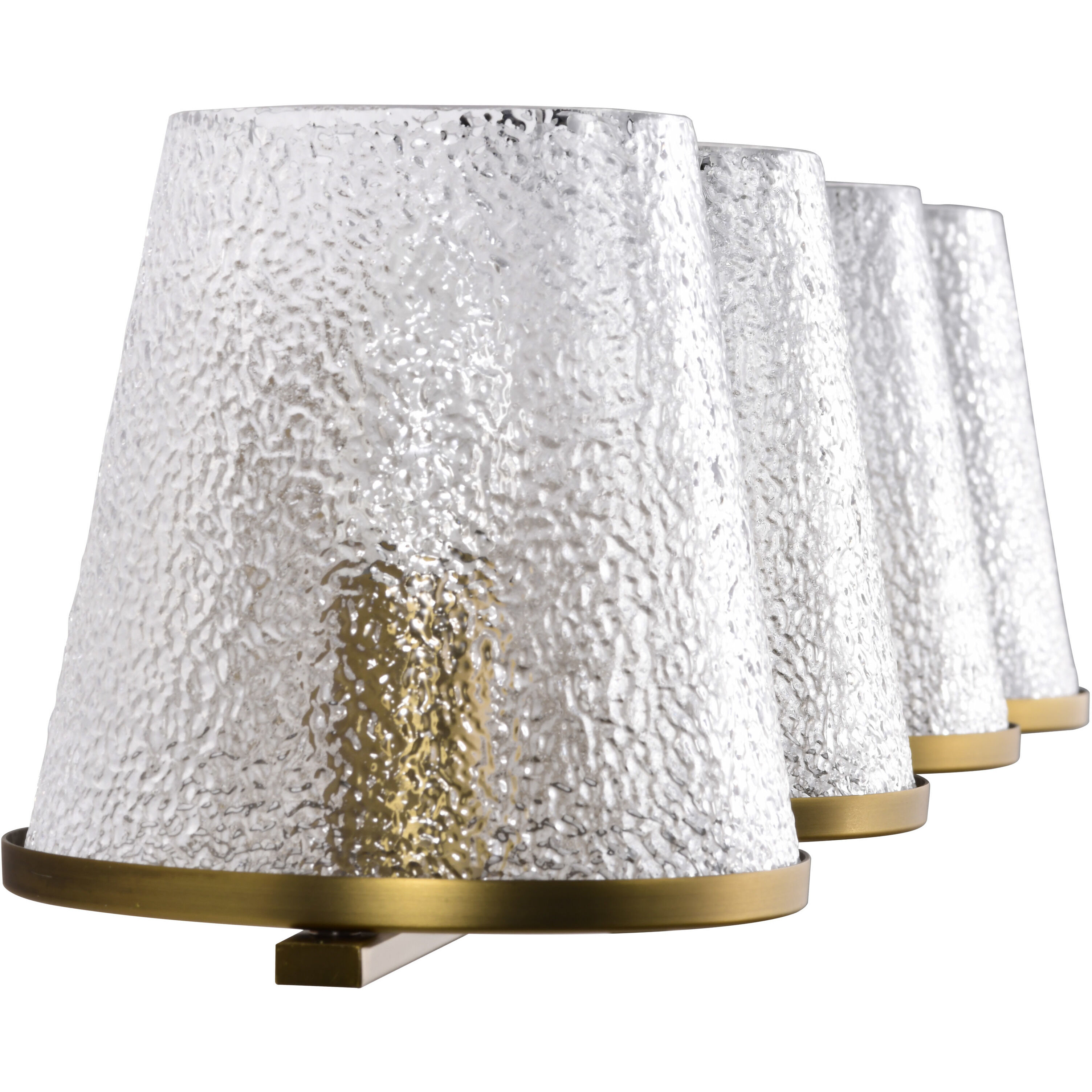 Valentine 32 inch Vintage Brass Vanity Wall Light