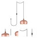 Nora 1 Light 11.5 inch Honey Gold Pendant Ceiling Light