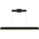 Pienza LED 47 inch Black Island/Pool Table Light Ceiling Light