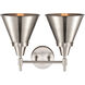 Caden 2 Light 17 inch Satin Nickel Bath Vanity Light Wall Light