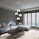 Allison 1 Light 10 inch Brushed Aluminum Mini Pendant Ceiling Light