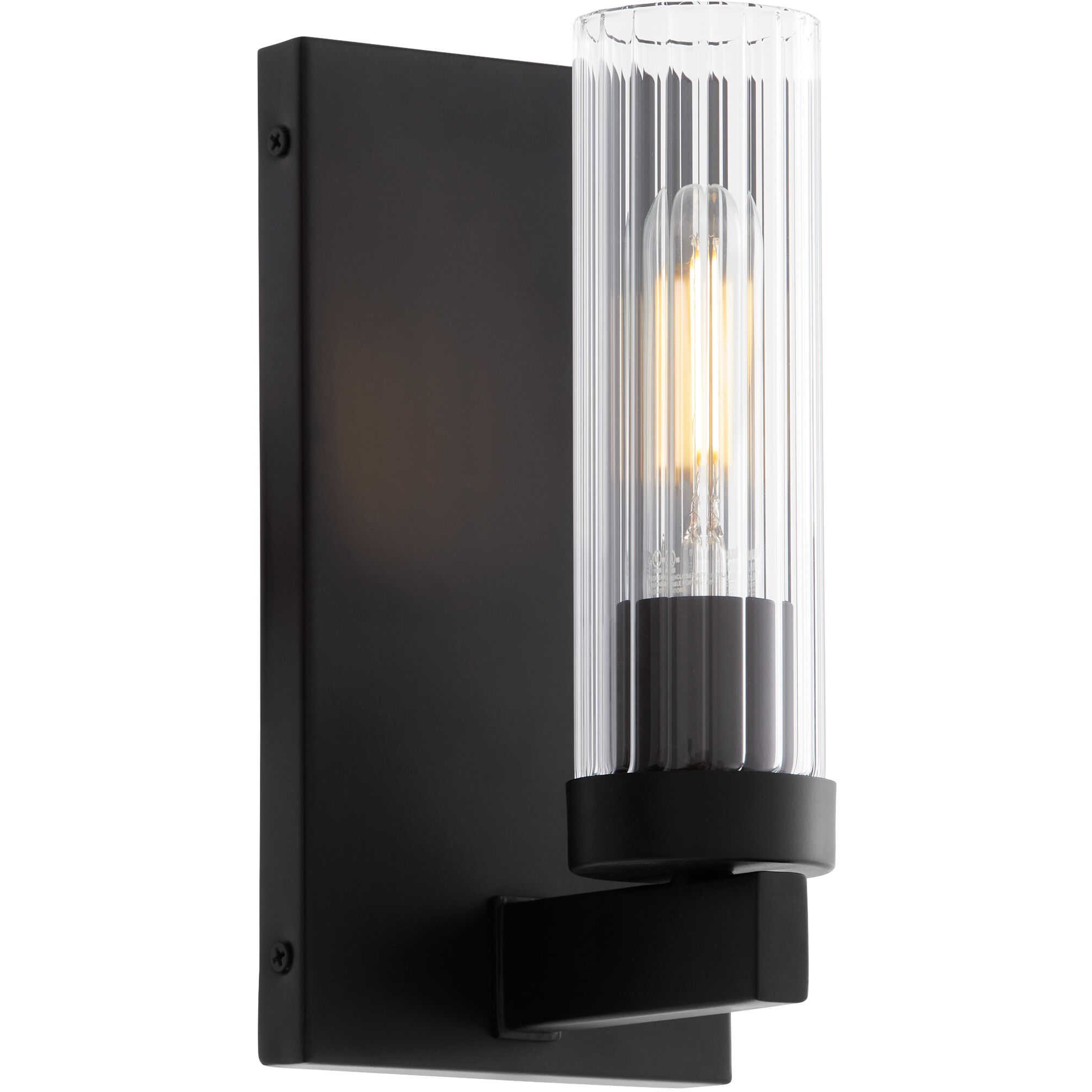 Kilbey 1 Light 5 inch Matte Black Vanity Light Wall Light