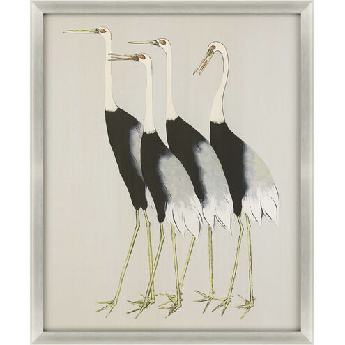 Birds of a Feather / Flock Together Multi and Neutral and Black and Gray Framed Art