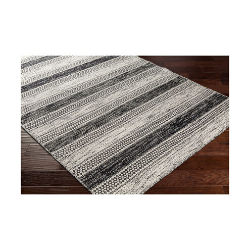 Mardin 36 X 24 inch Black/Ivory Rugs