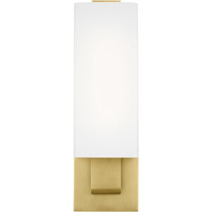 Sean Lavin Kisdon LED Natural Brass ADA Wall Sconce Wall Light, Integrated LED
