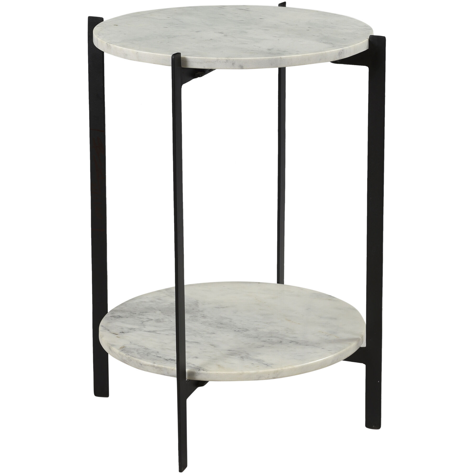 Melanie 24 X 18 inch White Accent Table