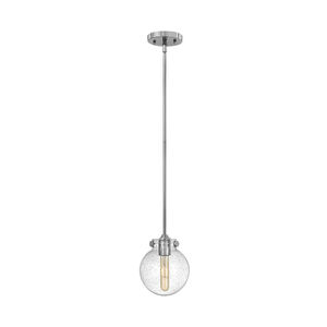 Congress 1 Light 7 inch Chrome Pendant Ceiling Light in Clear Seedy