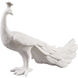 Peacock Faux Alabaster Object