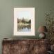 September Skies I Green and Blue and Brown Framed Art