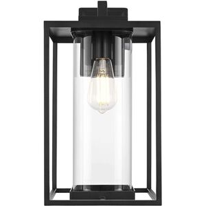 Memphis 1 Light 17 inch Black Outdoor Wall Sconce