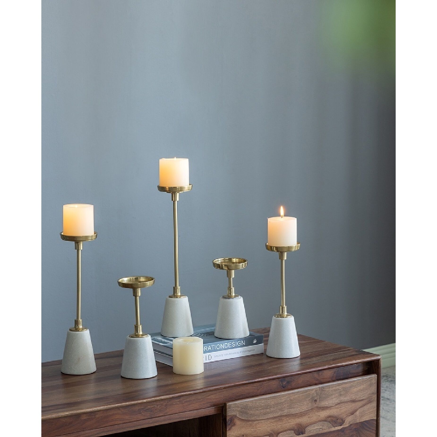 Darha 8 X 3.5 inch Candle Holder