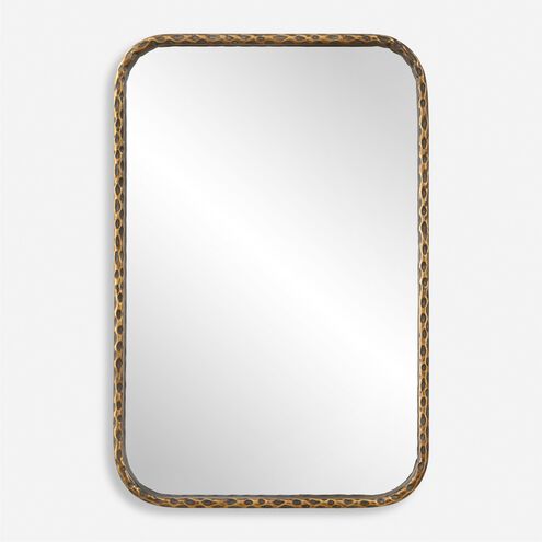 A Little Knotty 30 X 20 inch Aged Bronze Vanity Mirror