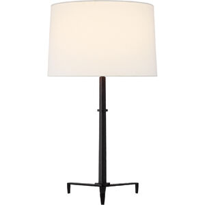 Chapman & Myers Dunmere 28.25 inch 15 watt Aged Iron Table Lamp Portable Light, Medium