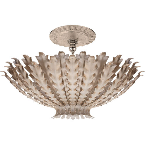 Visual Comfort Signature Collection | Visual Comfort ARN4011PW AERIN  Hampton 3 Light 16.75 inch Plaster White Chandelier Ceiling Light, Small