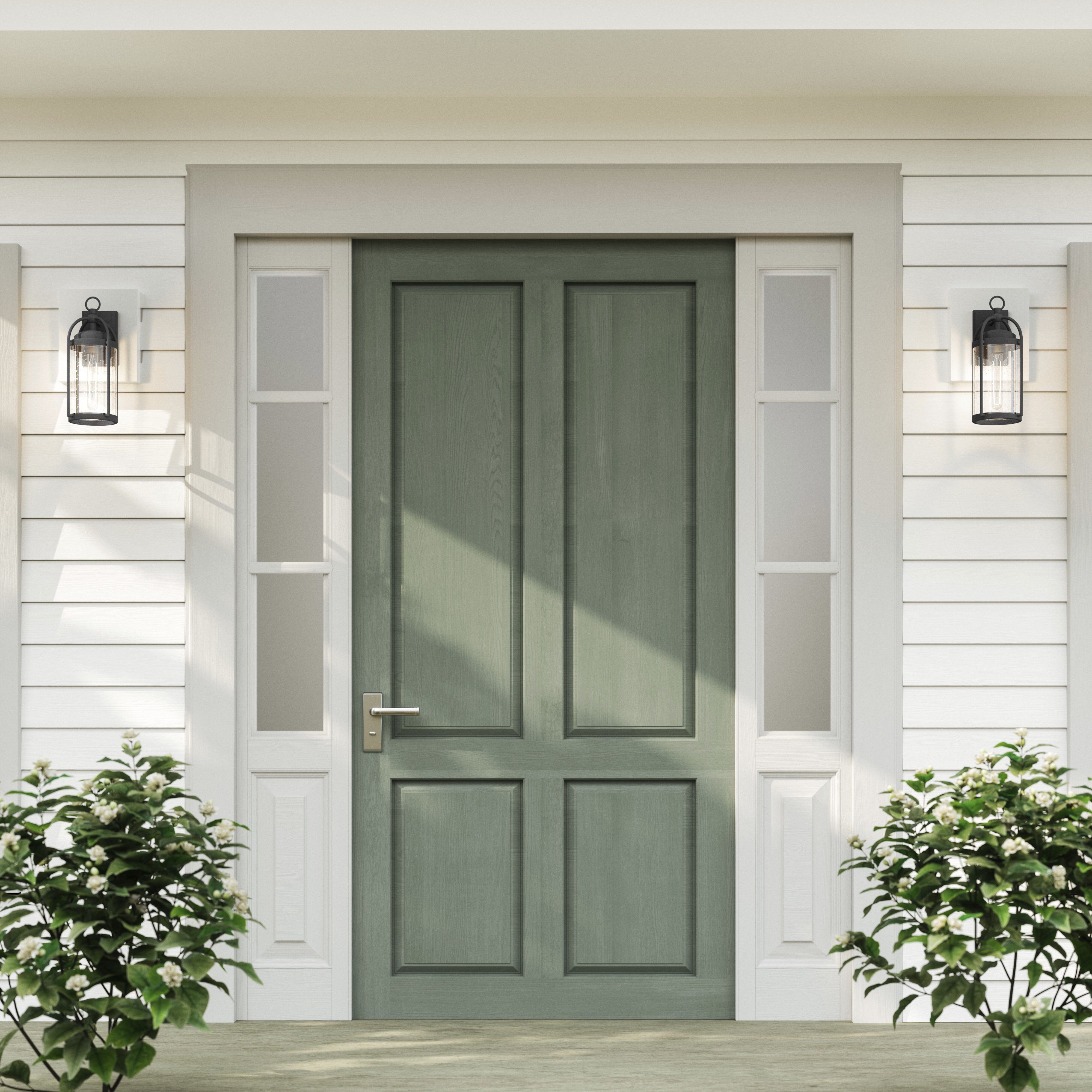 Catalonia 1 Light 13.5 inch Distressed Zinc Outdoor Wall Sconce