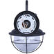 Alaric 1 Light 12.63 inch Black Outdoor Wall Lantern