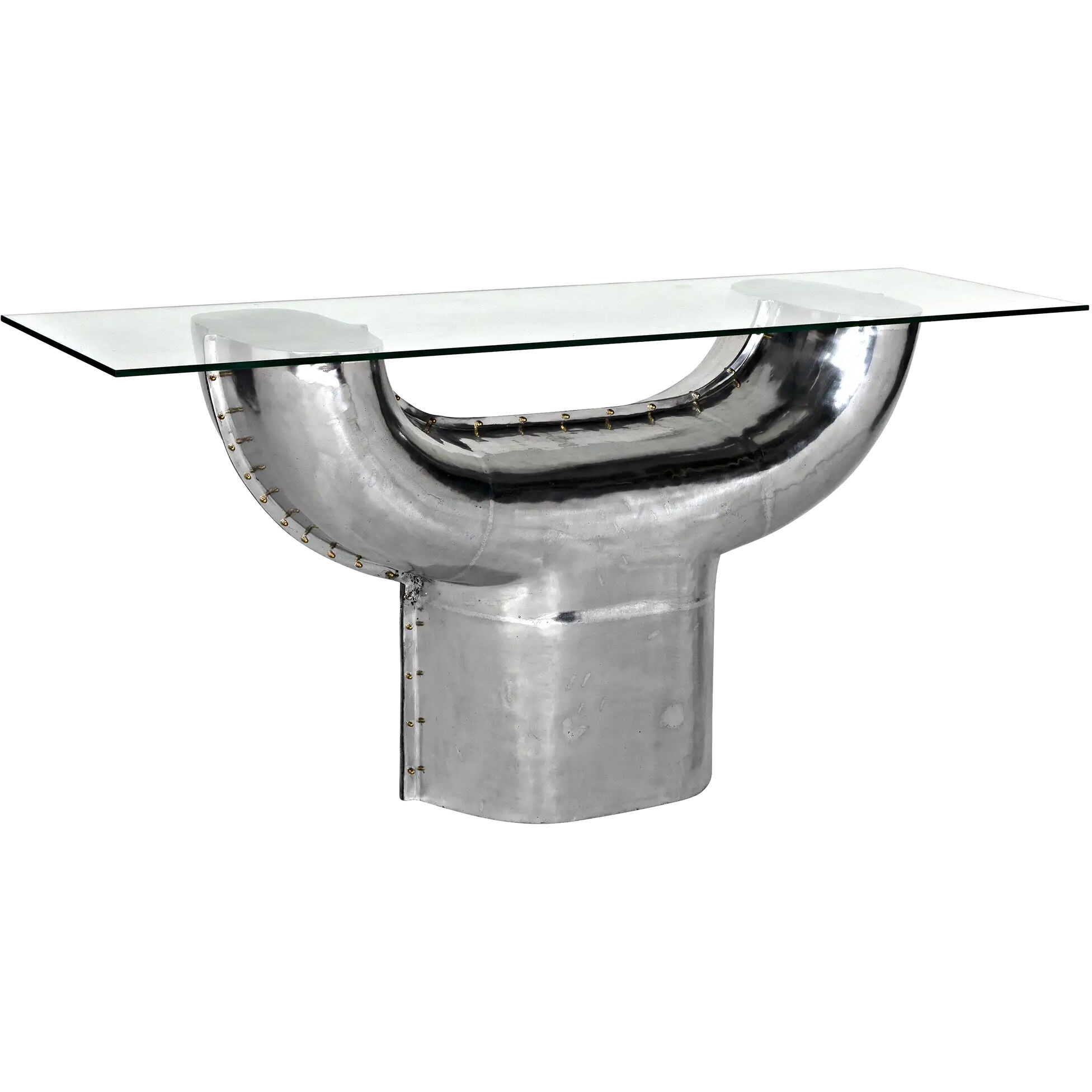 Titan 69 X 20 inch Chrome Console