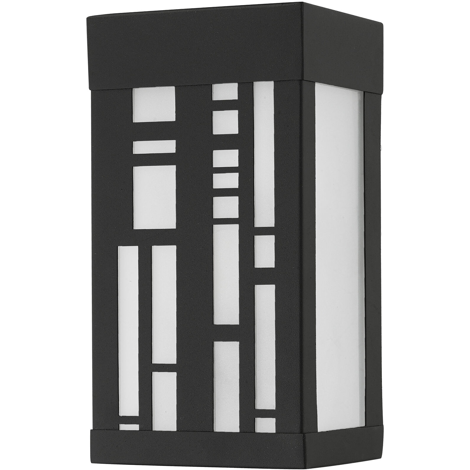 Malmo 1 Light 9 inch Textured Black Outdoor Small Sconce, Small