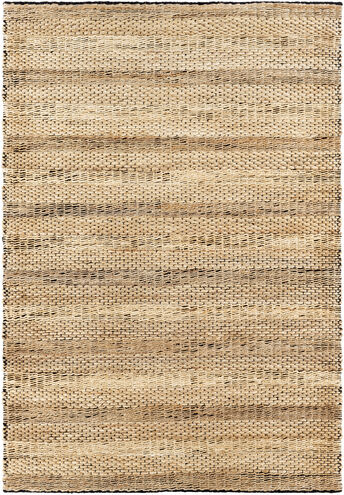 Jasmine 120 X 96 inch Black Rug in 8 x 10, Rectangle