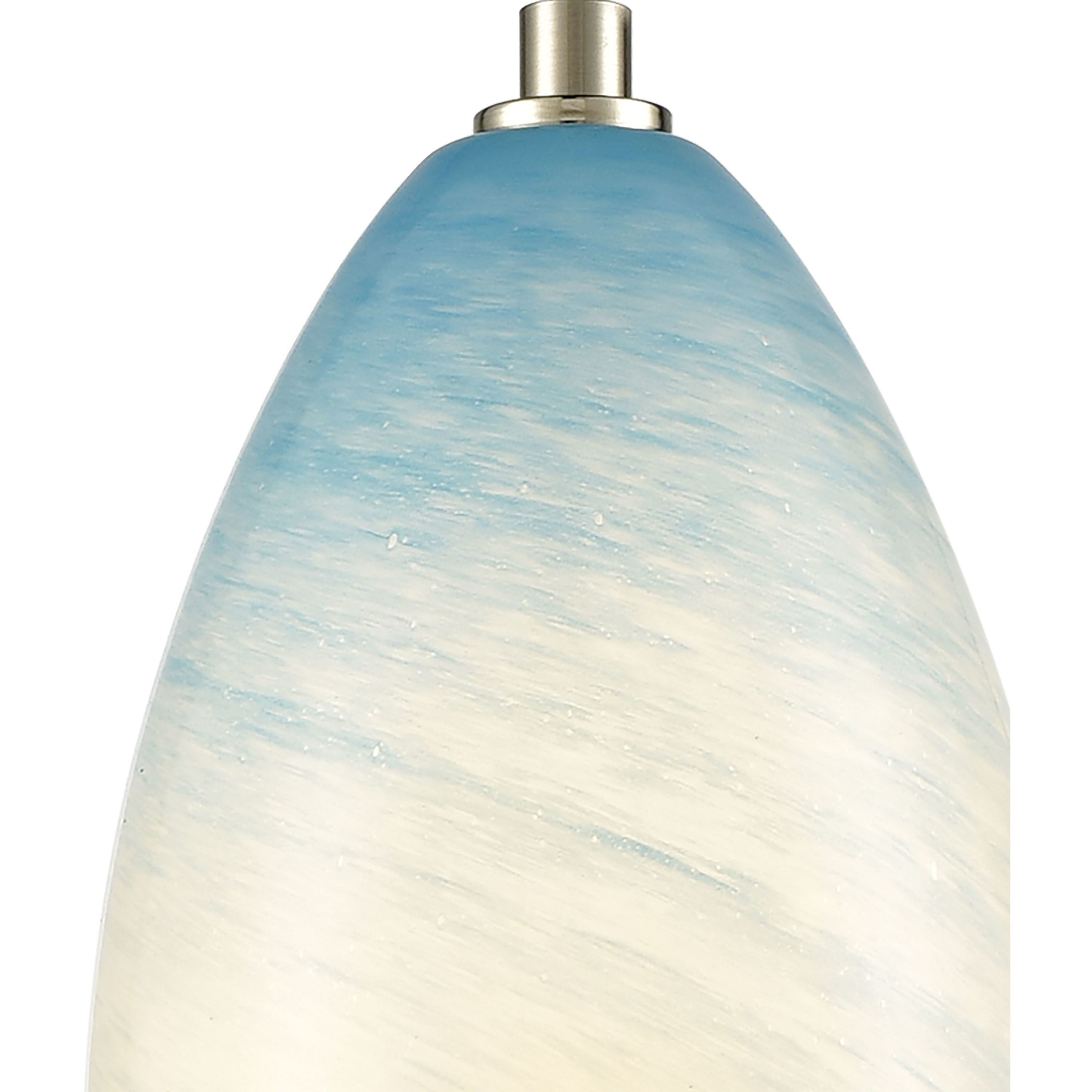 Planetario 1 Light 5 inch Satin Nickel Mini Pendant Ceiling Light