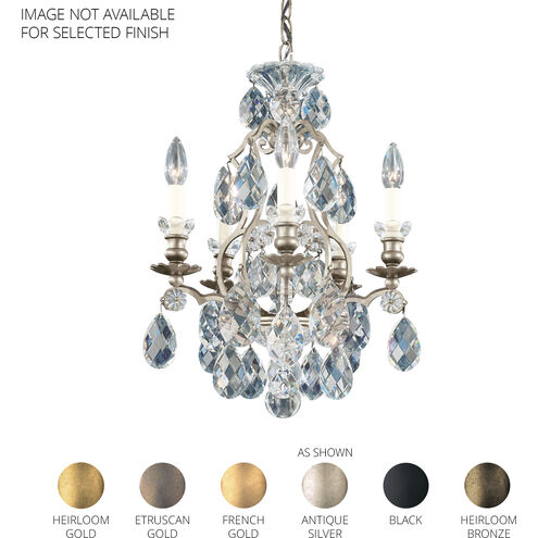 Renaissance 5 Light 14.5 inch French Gold Chandelier Ceiling Light in Heritage