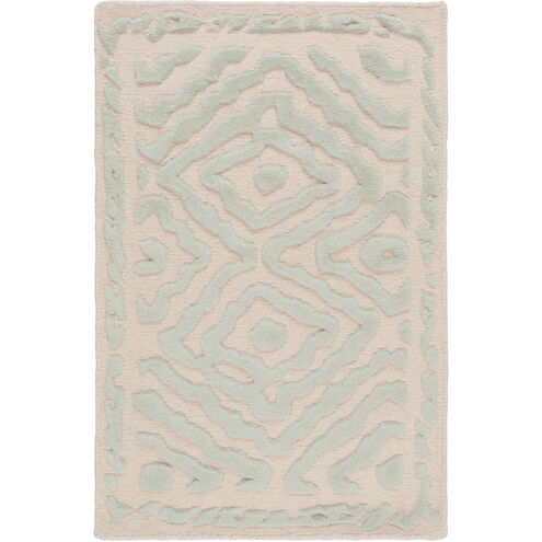 Atlas 36 X 24 inch Seafoam, Beige Rug