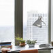 Contemporary 16 inch 6.00 watt Silver Task Table Lamp Portable Light, Gooseneck
