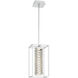 Dazzle LED 8 inch Polished Chrome Mini Pendant Ceiling Light