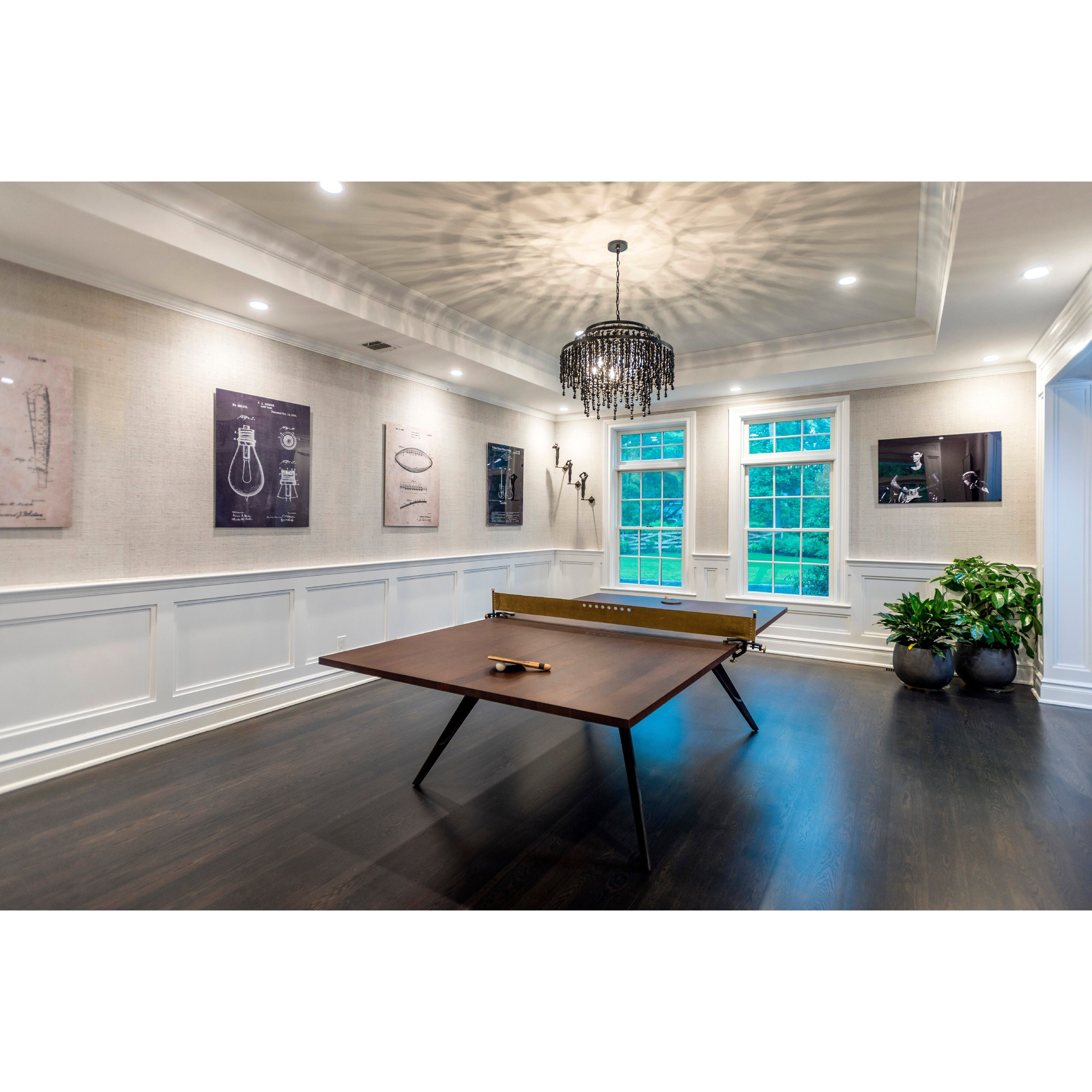 Poppy 6 Light 26.5 inch Matte Black Chandelier Ceiling Light