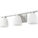 Naya 3 Light 24 inch Brushed Nickel Bath Vanity Light Wall Light
