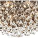 Calypso 6 Light 20 inch Vibrant Bronze Flush Ceiling Light