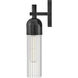 Soren 1 Light 5 inch Black Bath Light Wall Light