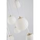 WHP Series 18 Light 32 inch Brass Chandelier Ceiling Light
