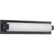 Charleston 18.75 inch Black Bath Vanity Light Wall Light
