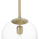 Kairo 1 Light 12 inch Vintage Brass Indoor Pendant Ceiling Light