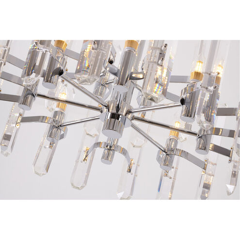 Canada 12 Light 26 inch Chrome Chandelier Ceiling Light