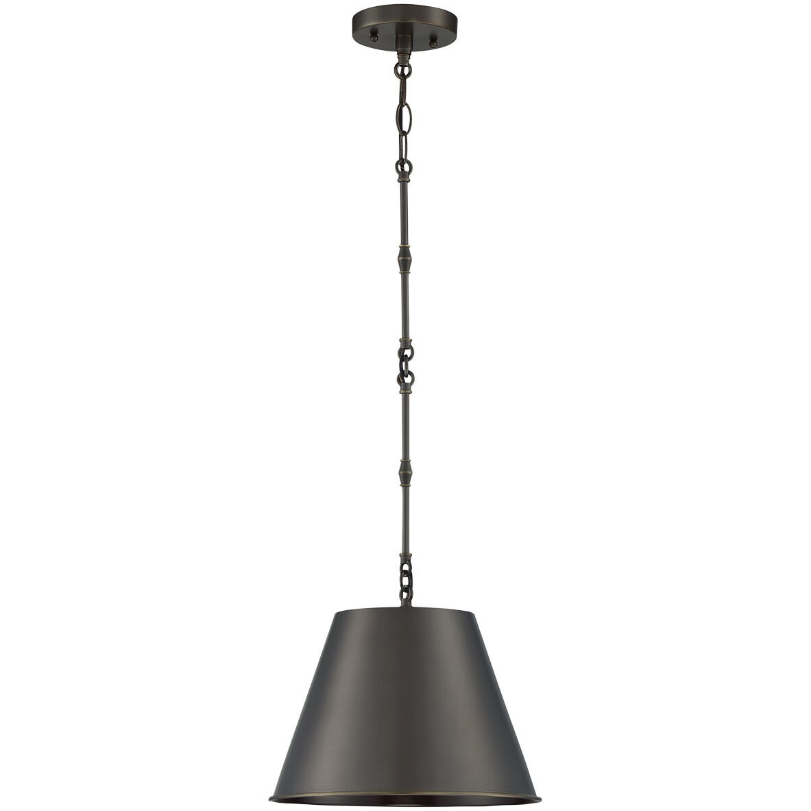 Alden 1 Light 12 inch Old Bronze Pendant Ceiling Light, Essentials