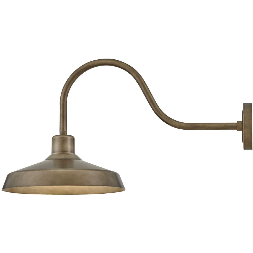 Forge Outdoor Wall Mount in Burnished Bronze, Coastal Elements